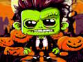 Cluiche Cluiche Franky & Vampire Oíche Shamhna Puzal ar líne  ar líne