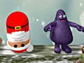 Cluiche Cluiche ar líne Santa Claus Grima Monster  ar líne