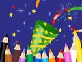 Cluiche Leabhar Dathúcháin: Athbhliain faoi mhaise duit  ar líne