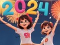 Cluiche Puzal Jigsaw: Athbhliain faoi mhaise duit  ar líne