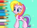 Cluiche Leabhar Dathúcháin: Shining Pony  ar líne