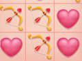 Cluiche Cupid Valentine Madra Tac Toe  ar líne