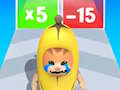 Cluiche Rith Banana Epic: Merge Master  ar líne