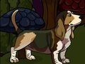 Cluiche Cluiche Líne Cú Basset Éalú  ar líne