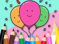Cluiche Leabhar Dathúcháin: Celebrate-Balúin  ar líne