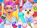 Cluiche Cluiche Banphrionsa Peataí Beauty Salon 2 ar líne  ar líne