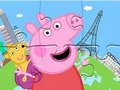 Cluiche Puzal Jigsaw: Eachtra Domhanda Peppa Muc  ar líne