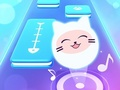 Cluiche Ceol Cat! Cluiche Tíleanna Piano 3D  ar líne