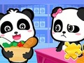 Cluiche Puzal Jigsaw: Ollmhargadh Panda Babaí  ar líne
