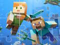 Cluiche Cluiche Jigsaw Puzzle Minecraft  ar líne
