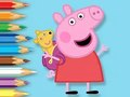 Cluiche Leabhar Dathúcháin: Peppa Le Bréagán  ar líne