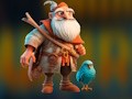 Cluiche Cluiche Éalú Fear dwarf whimsical  ar líne