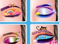 Cluiche Ealaíontóir Makeup Beauty EyeArt  ar líne