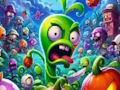 Cluiche Plandaí vs Zombies Jigsaw  ar líne