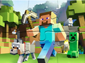 Cluiche Puzal Jigsaw: Minecrafter  ar líne