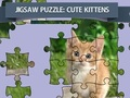 Cluiche Cluiche Jigsaw Puzzle Kittens gleoite  ar líne