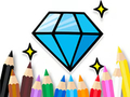 Cluiche Leabhar Dathúcháin: Shining-Diamond  ar líne