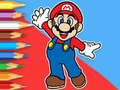 Cluiche Leabhar Dathúcháin: Mario Happy Skating  ar líne