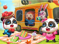 Cluiche Puzal Jigsaw: Picnic Panda Beag  ar líne