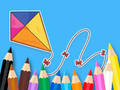 Cluiche Leabhar Dathúcháin: Bowknot Kite  ar líne
