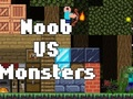 Cluiche Cluiche ar líne Noob vs Monsters  ar líne