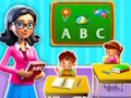 Cluiche Múinteoir Scoile Kindergarten  ar líne