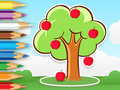 Cluiche Leabhar Dathúcháin: Apple Tree  ar líne