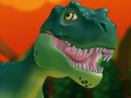 Cluiche Rith Dino: Lava  ar líne