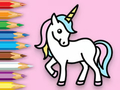 Cluiche Leabhar Dathúcháin: Unicorn Shona  ar líne