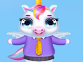 Cluiche Fón Póca Leanbh Banphrionsa Unicorn  ar líne