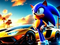 Cluiche Cluiche Sonic Rith do Lamborghini  ar líne
