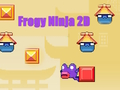 Cluiche Cluiche Frogy Ninja 2D  ar líne
