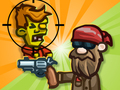 Cluiche Zombies dúr Ar Líne  ar líne
