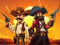 Cluiche Shooter an Iarthair: Duel Gunna Cath  ar líne