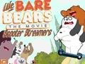 Cluiche Táimid Bare Bears: Streamers Scooter ar líne