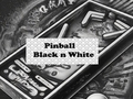 Cluiche Pinball Dubh N Bán  ar líne