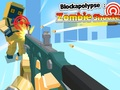 Cluiche Cluiche Blockapolypse Zombie Shooter  ar líne