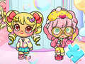 Cluiche Puzal Jigsaw: Cailín Candy Domhanda Avatar  ar líne