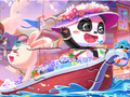 Cluiche Puzal Jigsaw: Fiesta Panda Babaí  ar líne