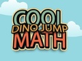 Cluiche Cluiche Cool Dino Léim Math  ar líne