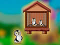 Cluiche Tarrtháil Sicíní Penguin ó Cage  ar líne