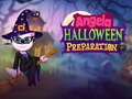 Cluiche Angela Ullmhúchán Oíche Shamhna  ar líne