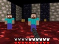 Cluiche Cluiche Catacombs Herobrine 3D ar líne  ar líne