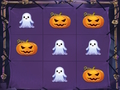 Cluiche Oíche Shamhna Madra Tac Toe  ar líne