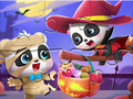 Cluiche Puzal Jigsaw: Babaí Panda Oíche Shamhna  ar líne