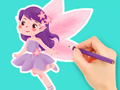 Cluiche Leabhar Dathúcháin: Flower Fairy  ar líne