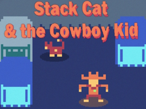 Cluiche Cluiche Stack Cat & an Cowboy Kid  ar líne