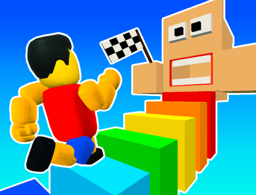 Cluiche Obby Túr Parkour tóg  ar líne