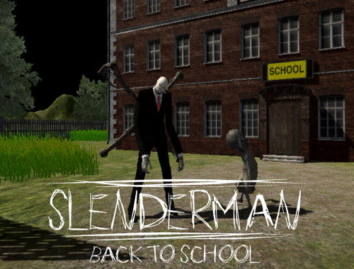 Cluiche Slenderman Ar ais ar Scoil  ar líne