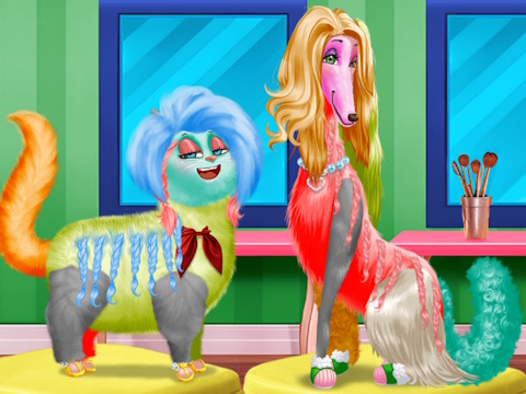 Cluiche Insamhlóir Pet Salon  ar líne